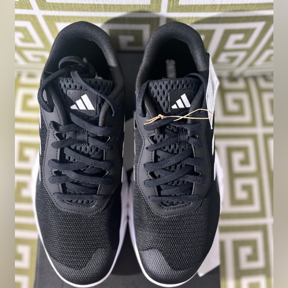 NWT! Adidas Men’s AMPLIMOVE Core Black/Cloud White/Grey Six TRAINING SHOES 9.5 - Picture 10 of 11